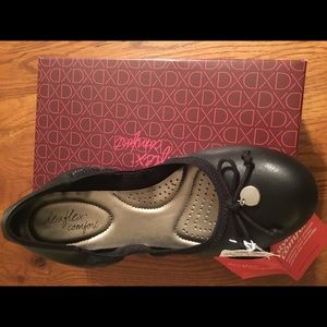 New Comfort Dexflex black slip on flat size 9.5